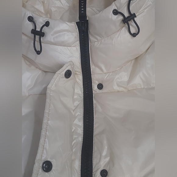 Sanctuary Puffer-Up Premium Down Filled Recycled Fabric Jacket Women's Size Lg - Picture 9 of 16